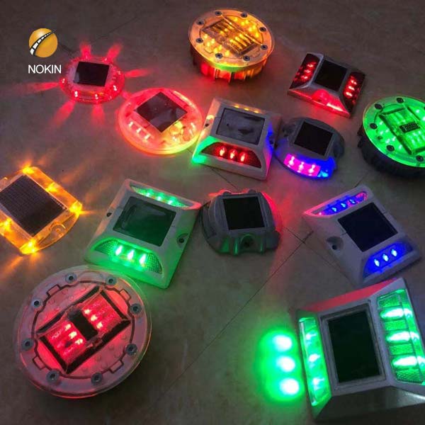 Tempered Glass Led Solar Pavement Markers For Urban Road